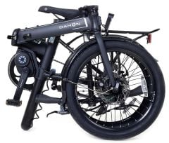 2025 Dahon Unio E20 Disk Elektrikli Katlanır Bisiklet Siyah