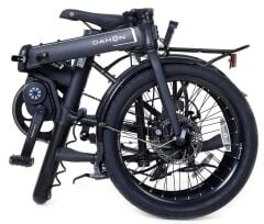 2025 Dahon Unio E20 Disk Elektrikli Katlanır Bisiklet Siyah