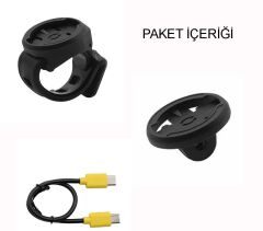 Moon Lepus Lite 400 Lümen Ön Aydınlatma Siyah