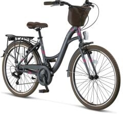 2026 Ümit Valencia 26 Jant Klasik Şehir Tur Bisikleti Antrasit/Pembe