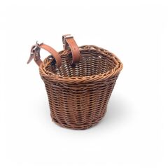 AYD Kahverengi Örgü Çocuk Bisiklet Sepet