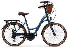 2026 Ümit Valencia 26 Jant Klasik Şehir Tur Bisikleti Mavi