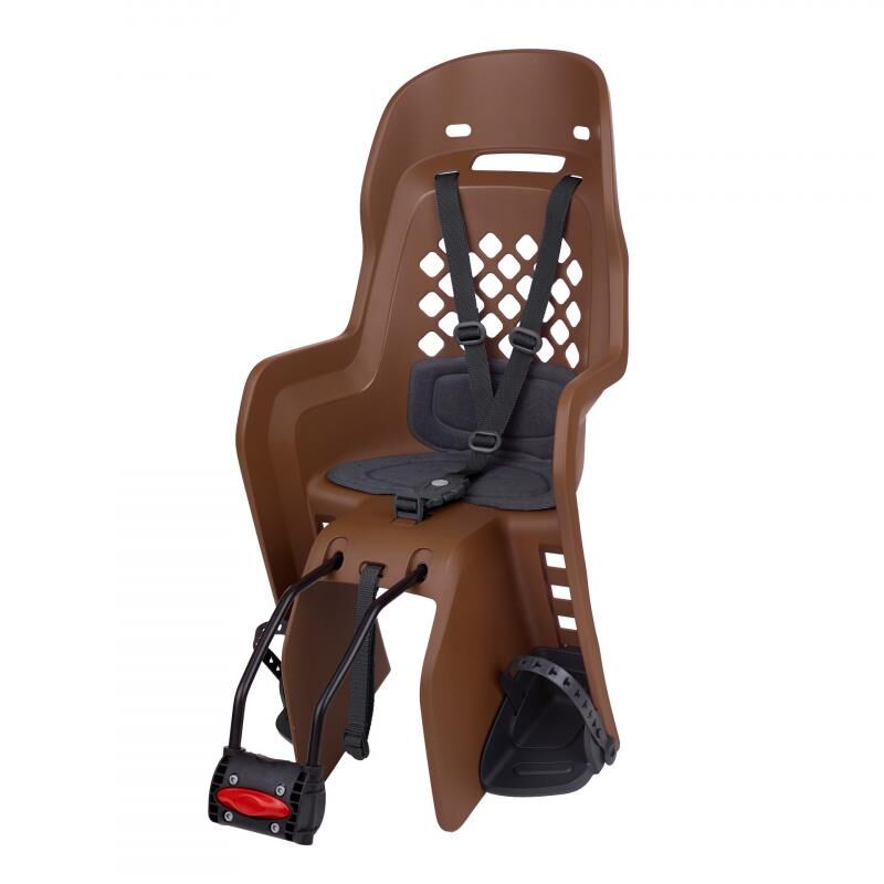 Polisport Joy FF Kadro Bağlantılı Bisiklet Çocuk Koltuğu Kahverengi