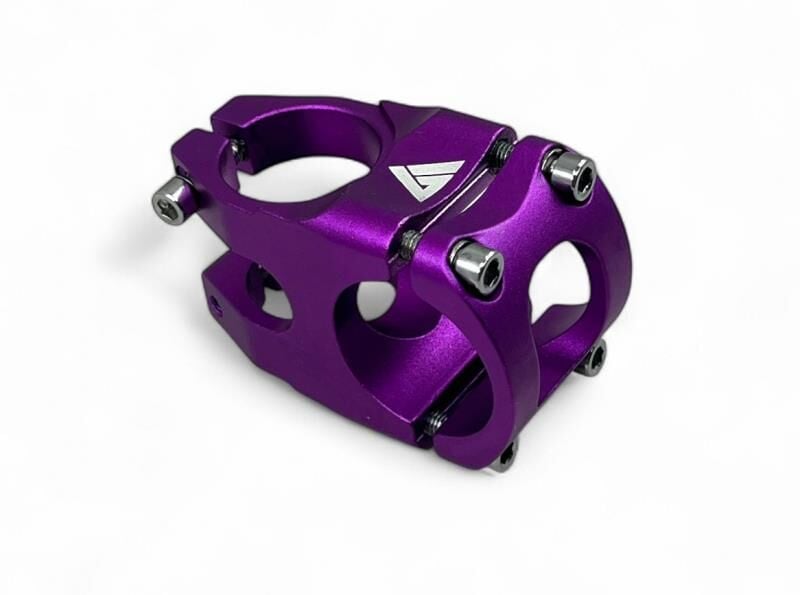 Vona Alüminyum Kısa Gidon Boğazı Mor