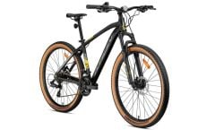 2026 Kron XC 100 H Disk 26 Jant Bisiklet Mat Siyah/Füme/Sarı