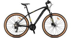 2026 Kron XC 100 H Disk 26 Jant Bisiklet Mat Siyah/Füme/Sarı