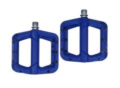AYD 710 Rulmanlı Pedal Çivili Platform Trial Bmx Pedal Mavi