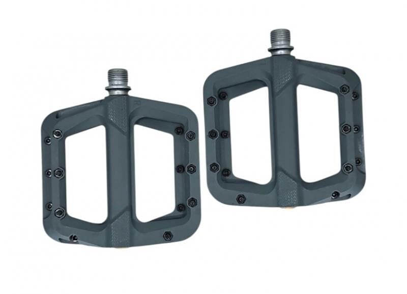 AYD 710 Rulmanlı Pedal Çivili Platform Trial Bmx Pedal Gri