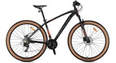 2026 Kron XC 100 H Disk 26 Jant Bisiklet Mat Siyah/Füme/Turuncu