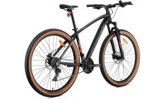 2026 Kron XC 100 H Disk 26 Jant Bisiklet Mat Siyah/Füme/Turuncu