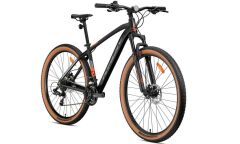 2026 Kron XC 100 H Disk 26 Jant Bisiklet Mat Siyah/Füme/Turuncu