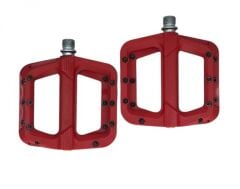 AYD 710 Rulmanlı Pedal Çivili Platform Trial Bmx Pedal Kırmızı