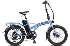 Kron Elektron Pasific H Disk 20 Jant Elektrikli Katlanır Bisiklet Mavi