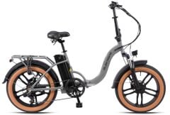 Kron Elektron Luna 20 Jant Elektrikli Katlanır Bisiklet Nardo Gri