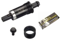 Neco B910 Rulmanlı Bisiklet Orta Yatak Kaset Göbek 122.5 mm