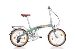 Bianchi Vintage 20 Jant 7 Vites Katlanır Bisiklet Celeste
