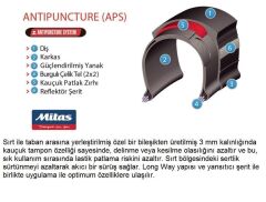 Rubena Mitas Flash 24x1.90 Bisiklet Dış Lastik ST+RS 3mm Zırhlı