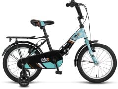 Ümit Picolo 16 Jant Katlanır Çocuk Bisikleti Siyah/Turkuaz
