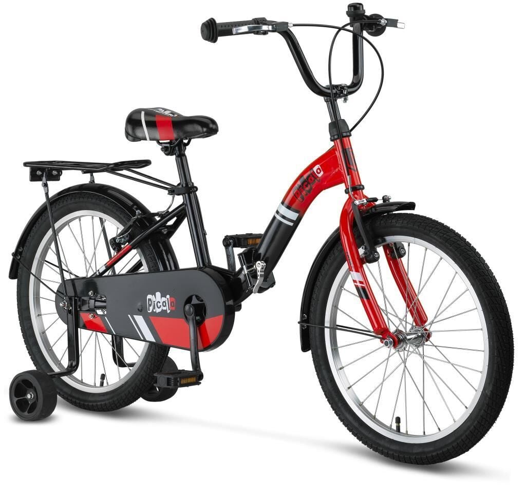 Ümit Picolo 20 Jant Katlanır Erkek Çocuk Bisikleti Siyah/Kırmızı