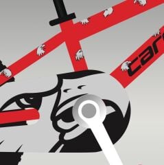 Carraro Red Eagle 14 Jant Çocuk Bisikleti Kırmızı