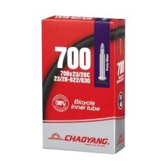 Chaoyang 700X23/28C FV 48mm İnce Sibop Yol Bisikleti İç Lastik