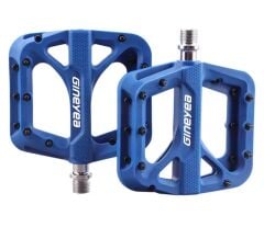 Gineyea M996 Rulmanlı Hightec Çivili Platform Trial Bmx Pedal Mavi
