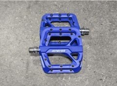 Gineyea M996 Rulmanlı Hightec Çivili Platform Trial Bmx Pedal Mavi