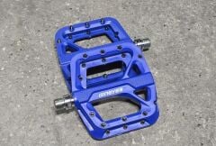 Gineyea M996 Rulmanlı Hightec Çivili Platform Trial Bmx Pedal Mavi