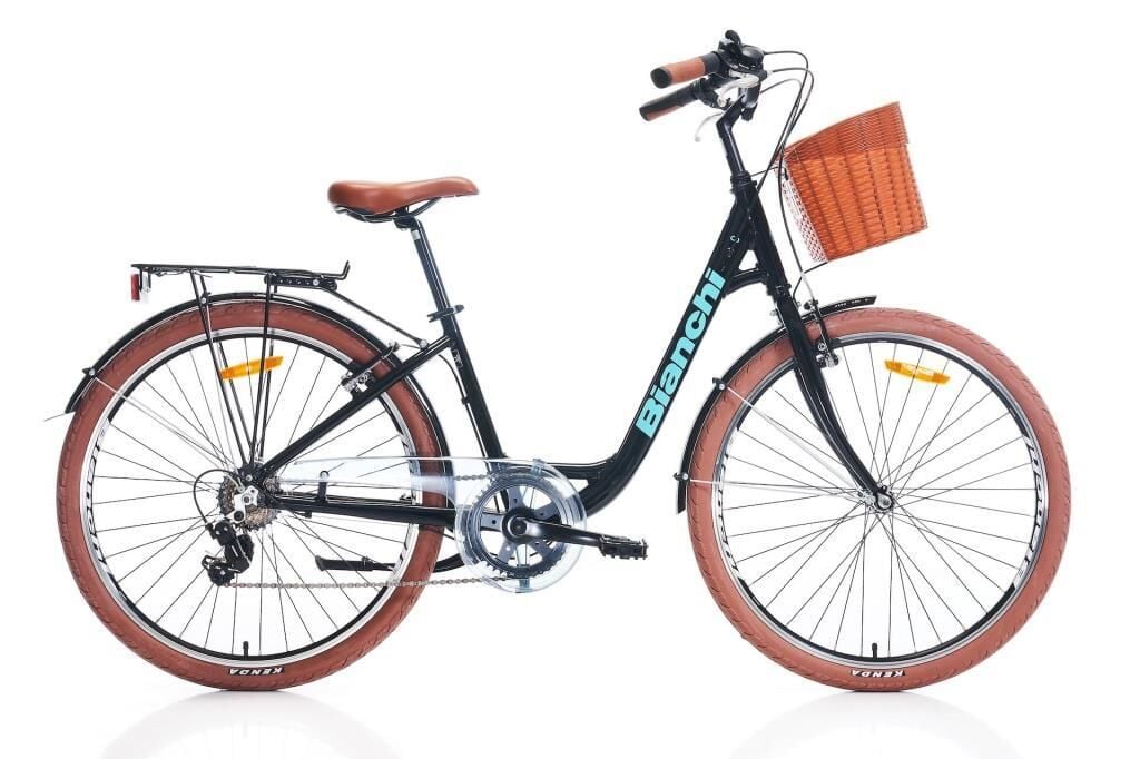 2025 Bianchi C261 26 Jant Şehir Tur Bisikleti Siyah