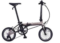 2026 Dahon K3 D3 14 Jant Katlanır Bisiklet Mat Gri