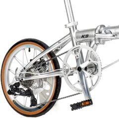 Dahon K9 16 Jant Katlanır Bisiklet 9V M Disk Gümüş