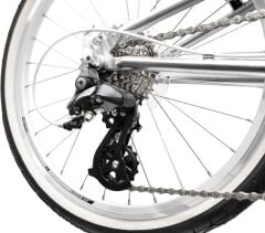 Dahon BOARDWALK D8 20 Jant Katlanır Bisiklet 8V Gümüş