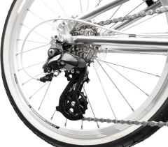 Dahon BOARDWALK D8 20 Jant Katlanır Bisiklet 8V Gümüş