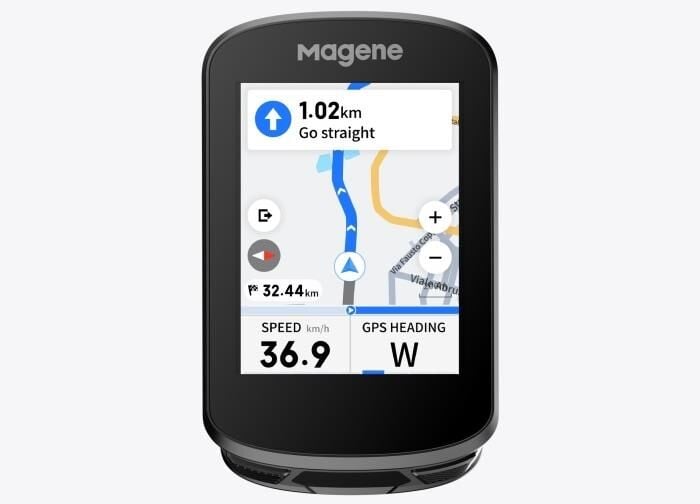 Magene C506 Smart GPS Bisiklet Bilgisayarı Siyah