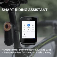 Magene C506 Smart GPS Bisiklet Bilgisayarı Siyah