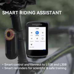Magene C506 Smart GPS Bisiklet Bilgisayarı Siyah