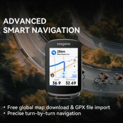 Magene C506 Smart GPS Bisiklet Bilgisayarı Siyah