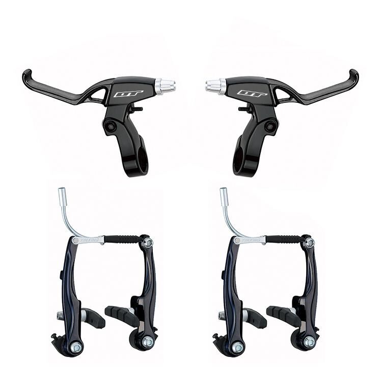 DT V-Fren Takımı Alüminyum Ön Arka Komple Set Siyah