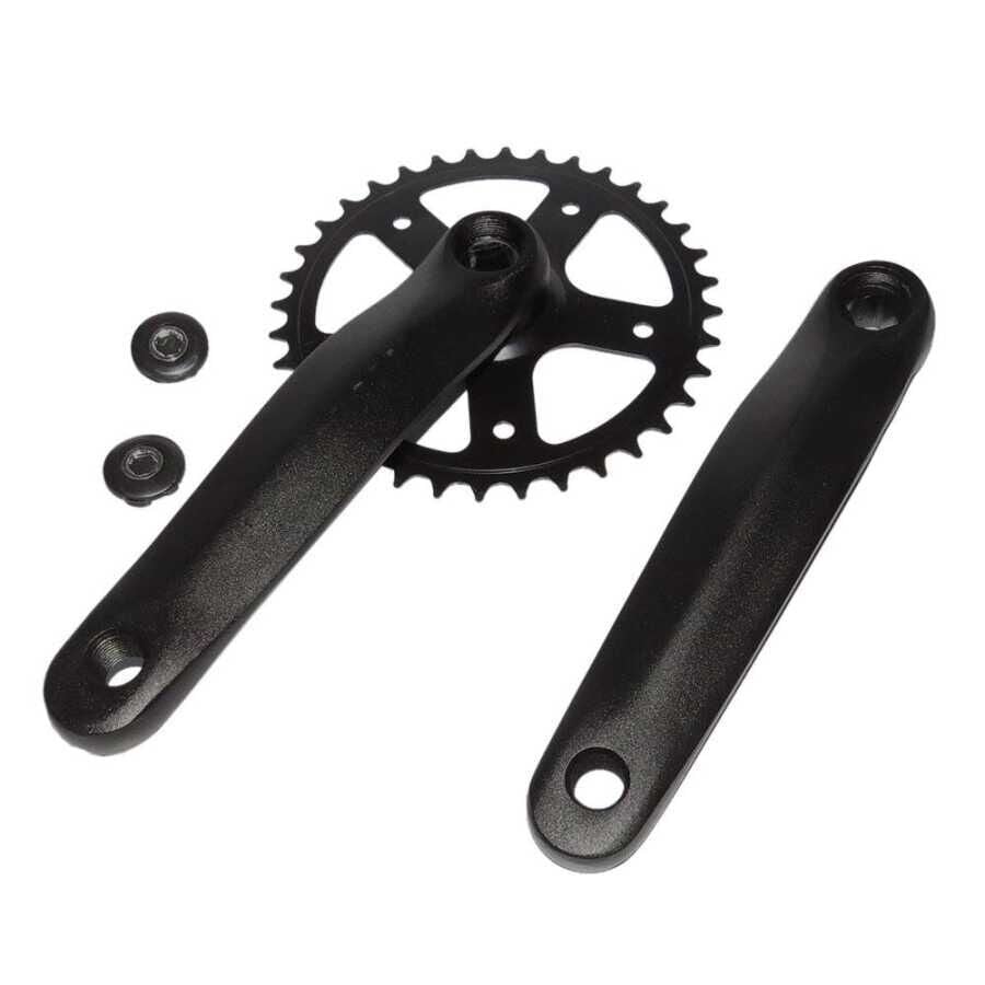 AYD Tekli Aluminyum Aynakol 32T Siyah 170mm