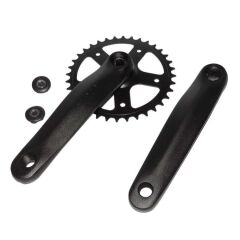 AYD Tekli Aluminyum Aynakol 32T Siyah 170mm