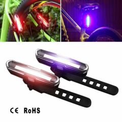 Rohs 3 Renk 168 Lümen Usb Şarjlı Polis Çakar Bisiklet Stop