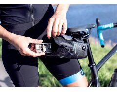 Ortlieb F9664 Saddle-Bag Micro Two Sele Altı Çanta 0.5L Mat Siyah (Su Geçirmez)