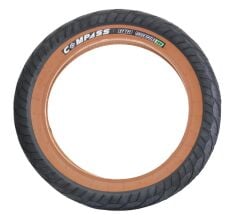 Compass 20x4.0 W2117 Fat Bike Bisiklet Dış Lastik 3mm Zırhlı Amber