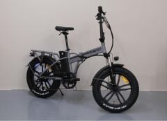 Loop Elektron Zuma 20 Jant Elektrikli Katlanır Bisiklet Nardo Gri