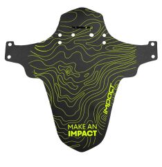 Impact MDE-35 Mtb Bisiklet Ön Çamurluk Siyah-Sarı