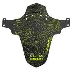Impact MDE-35 Mtb Bisiklet Ön Çamurluk Siyah-Sarı