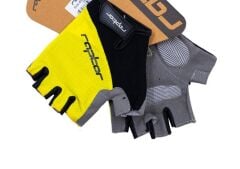 Raptor Silikon Jelli Destekli Bisiklet Eldiveni Yeşil