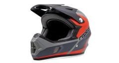 Raptor KS05 Full Face Kross Kaskı Gri/Kırmızı