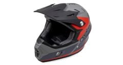 Raptor KS05 Full Face Kross Kaskı Gri/Kırmızı