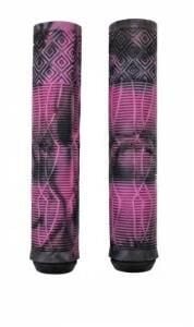 Forte GT 5023 Silikon Bmx/Mtb Uzun Bisiklet Elcik 165mm Pembe/Siyah